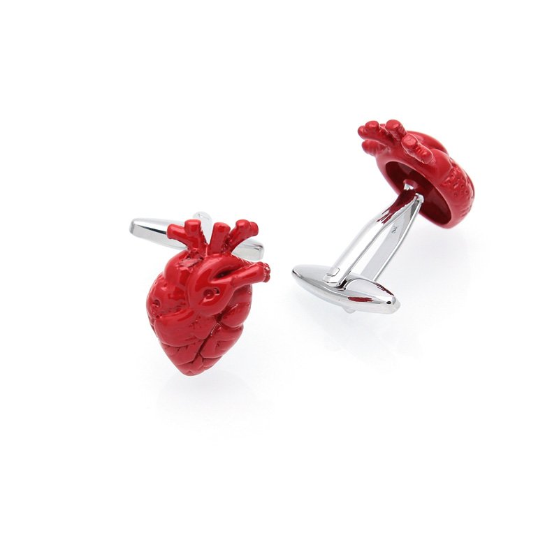 Red Hearts Cufflinks