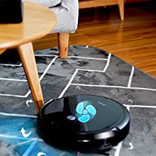 Robot Vacuum and Mop Compatible with Alexa and Google Assistant