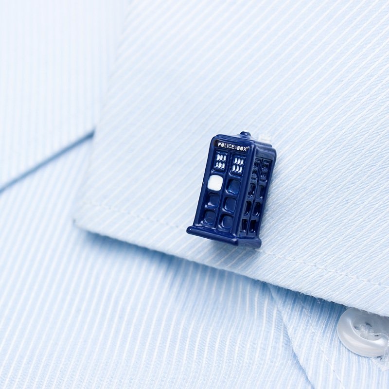 Police Box Cufflinks