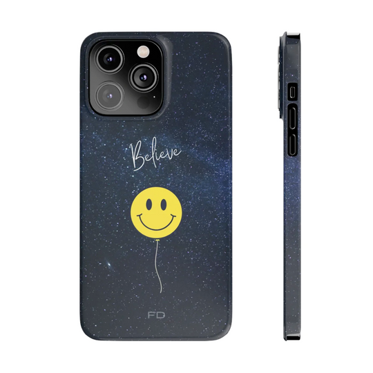 Smiley Space iPhone 14 Case – Fun & Cosmic Protection