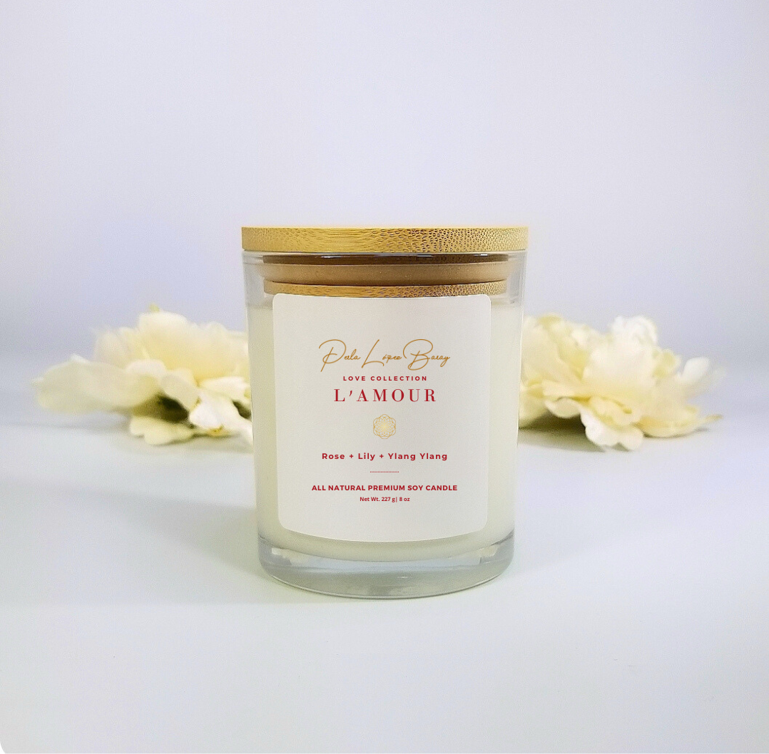 L'amour All Natural Premium Soy Candle