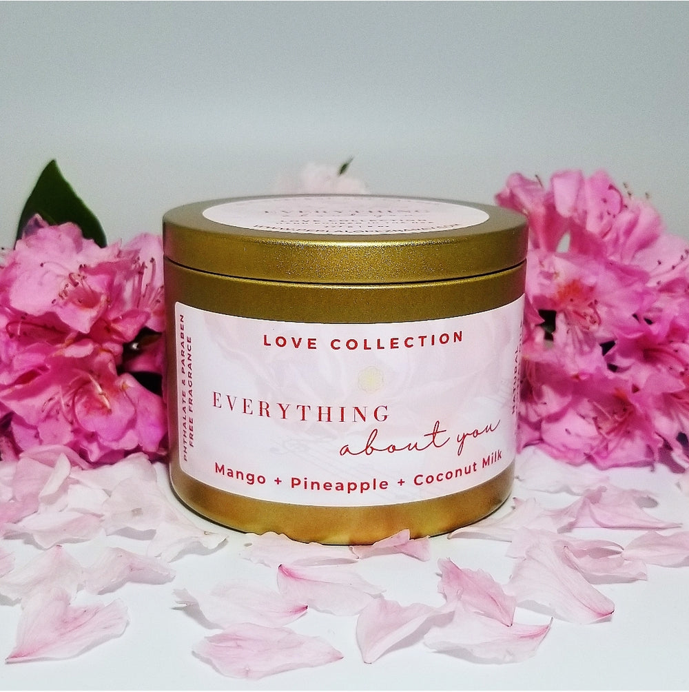 Everything About You Handcrafted All Natural Premium Soy Candle