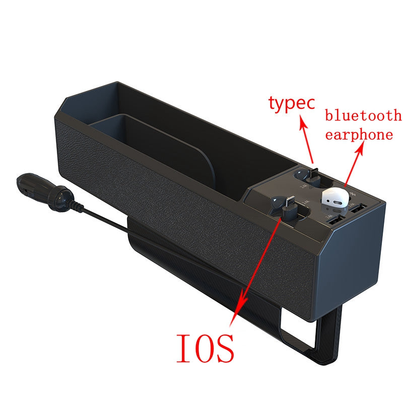 Car Seat Organizer with Charger