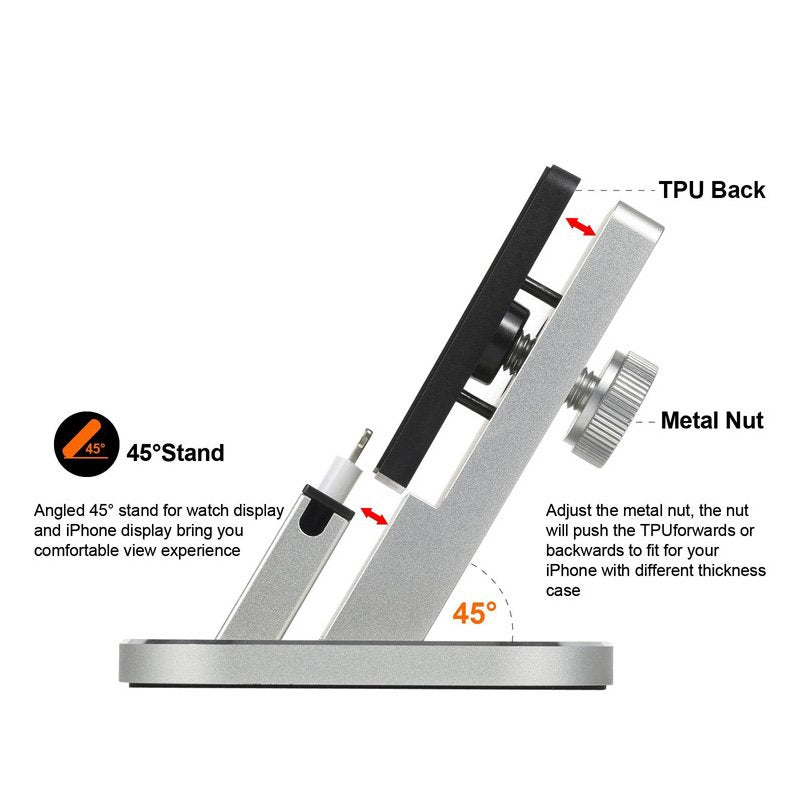 Aluminum iPhone Charging Dock