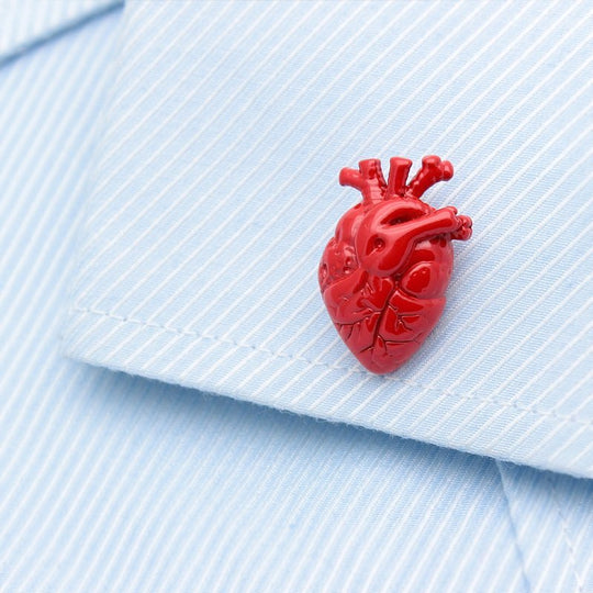 Red Hearts Cufflinks