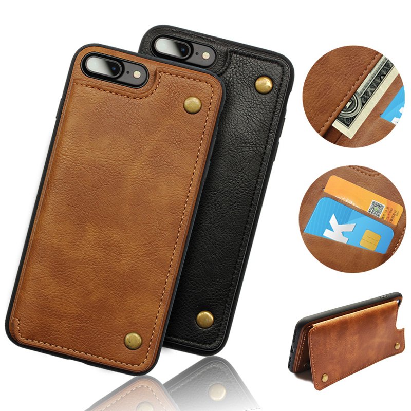 Phone Back Wallet Case – Stylish, Practical Design with Storage