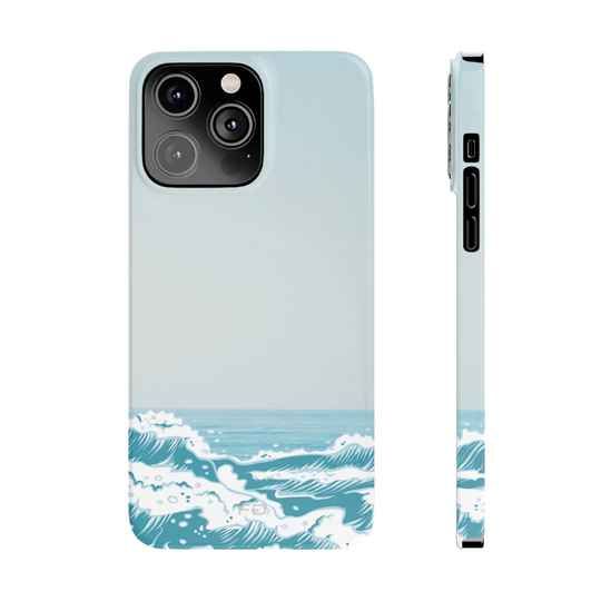 Waves Slim Case for iPhone 14 – Sleek & Stylish Protection