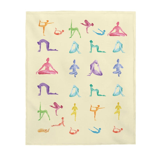 Yoga Sanctuary Velveteen Plush Blanket