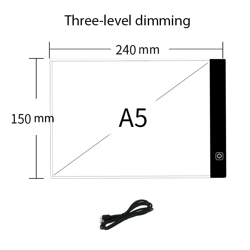 Adjustable Light Notepad for Children