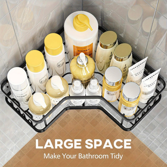 Set of 2 Durable WallMounted Bathroom Shelves
