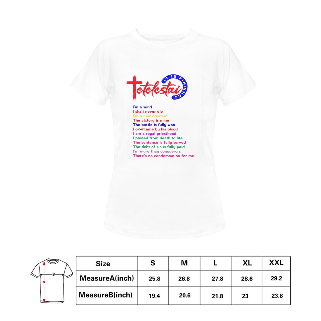 Women's Tetelestai Short Sleeve T-shirt