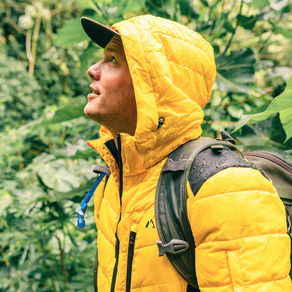 EcoDown Jacket - Men Yellow