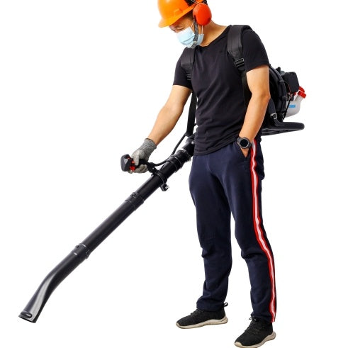 PRO 52CC 2-Cycle Gas Backpack Leaf Blower With Extention