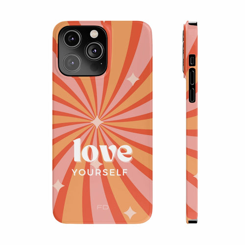 Love Yourself iPhone 14 Case – Stylish & Protective Slim Cover