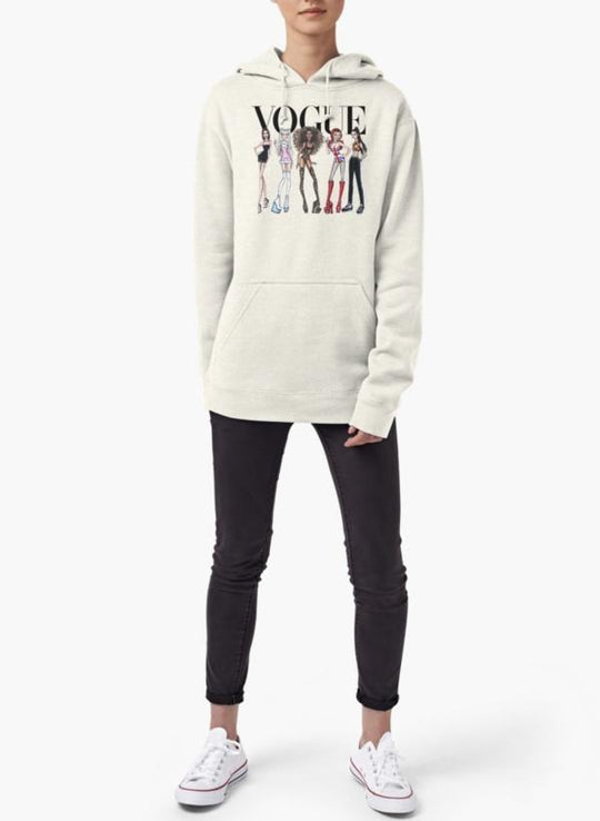 VOGUE - Spice Girls Women Hoodie - Gray | Iconic and Stylish