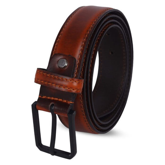 Leather Belt For Men – Urban Elite (Size-32) (Color-BROWN)