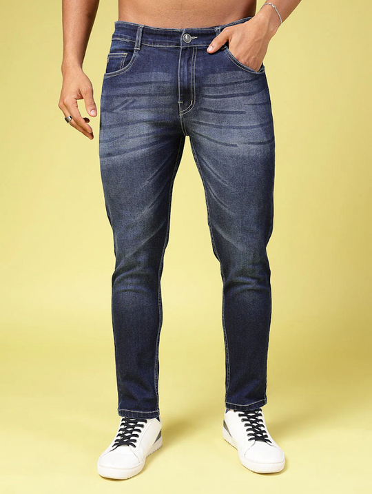 Men Blue Denim Jeans(size32)(ColorBlue)