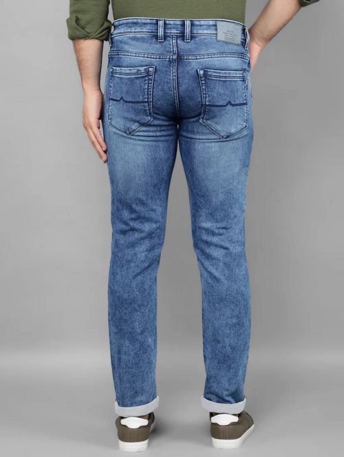 Men Light Blue Denim Jean(size32)(ColorBlue)