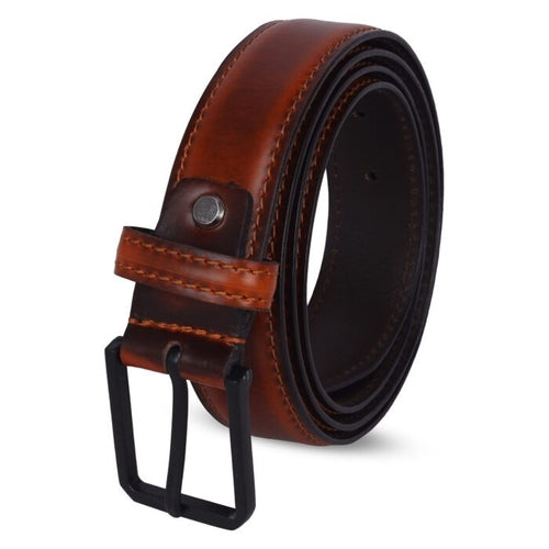 Leather Belt For Men – Urban Elite (Size-32) (Color-BROWN)
