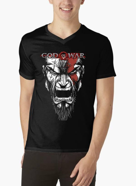 God Of War V-Neck T-shirt