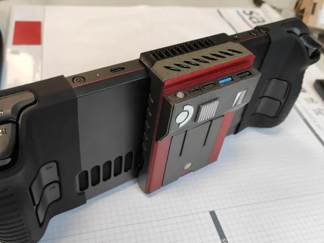Steam Deck POWERpACK "Lensbump" Printed Parts kit