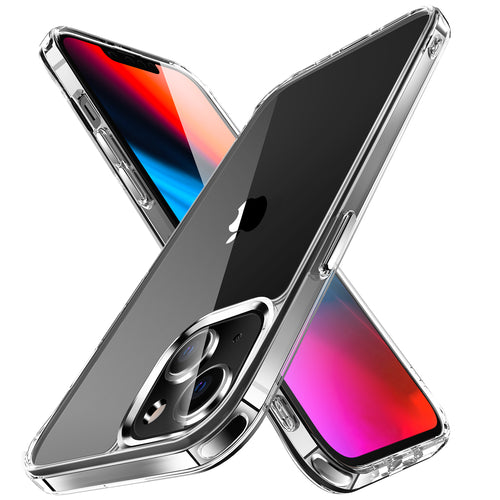 KIKO Crystal Clear Shockproof Bumper Protection Case for iPhone 13