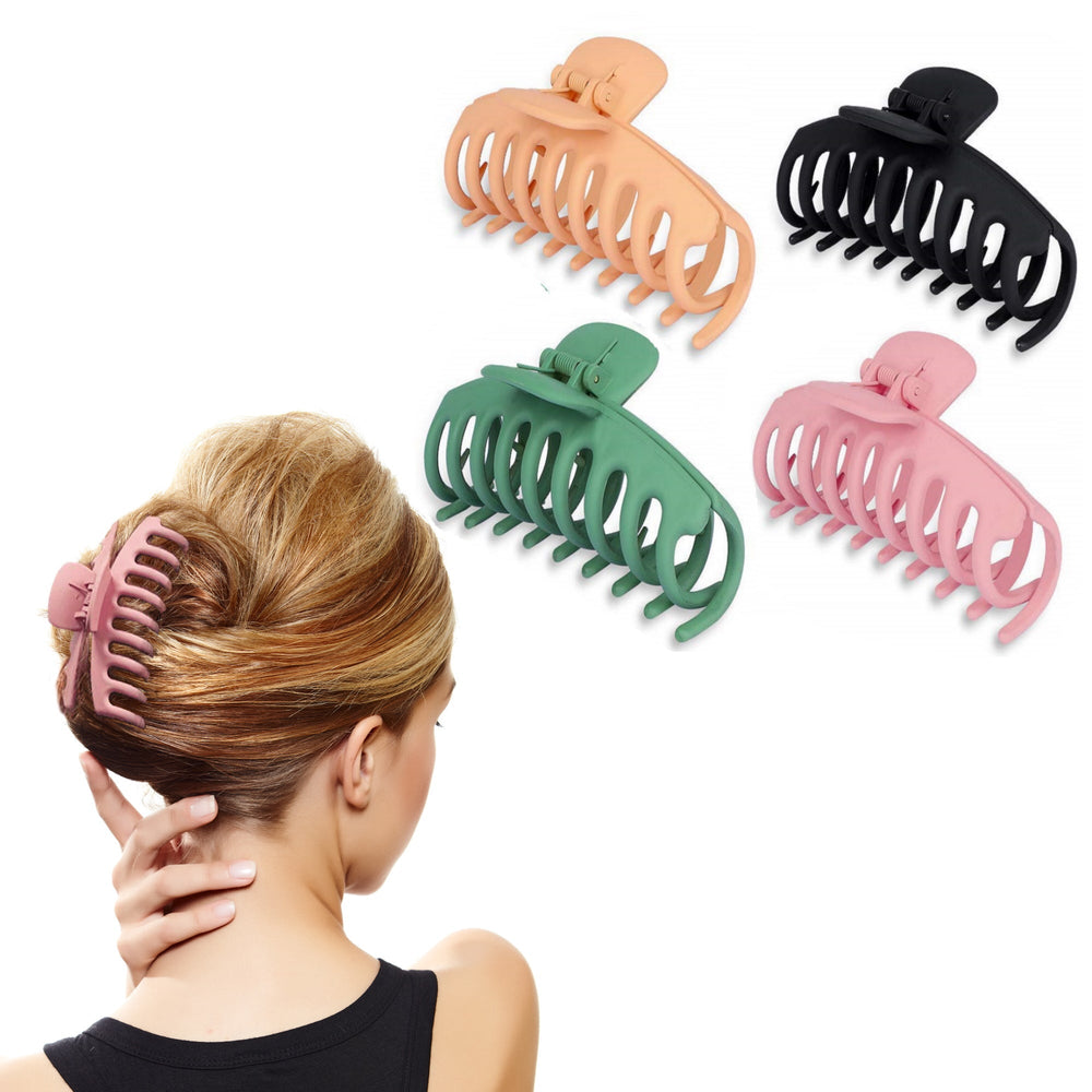 Women's Non-slip Large Claw Hair Clips (4 Packs)