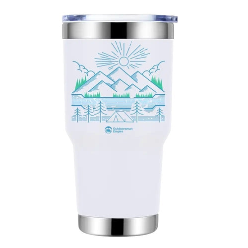 Camping Lines 30oz Insulated Vacuum Sealed Tumbler
