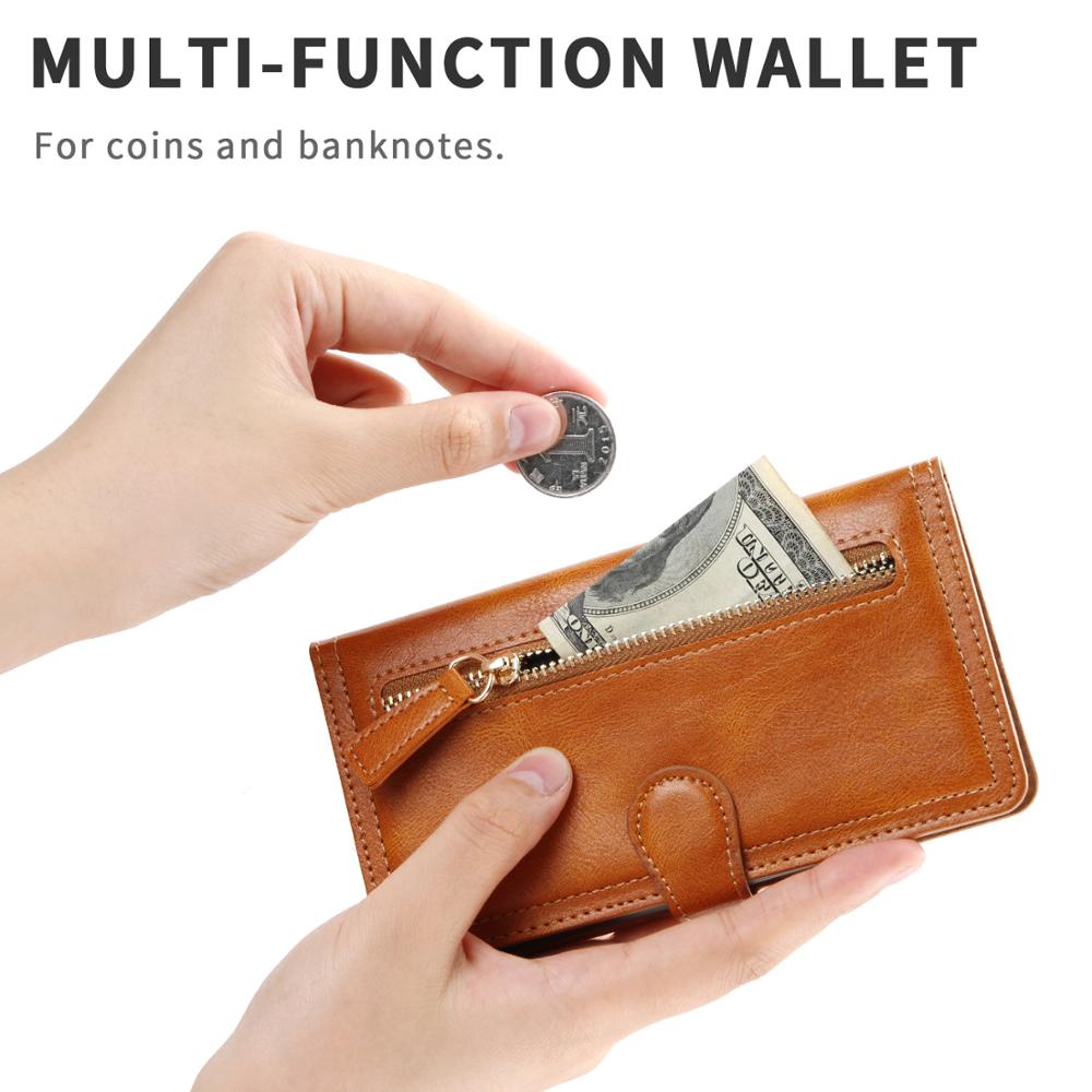 Zipper Wallet Case for iPhone