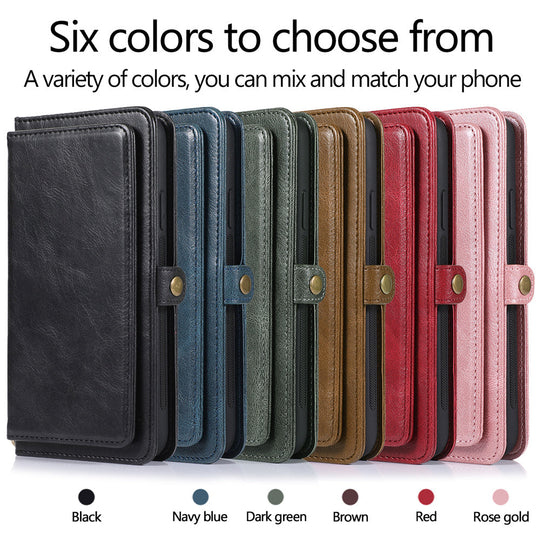 Magnetic Card Holder Wallet Case for iPhone