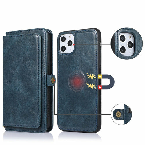 Magnetic Card Holder Wallet Case for iPhone