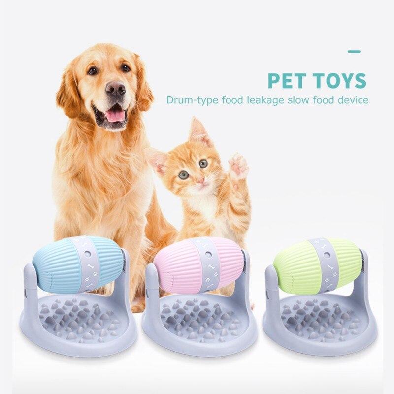 Interactive Tumbler Cat Toys Funny Pet Cylindrical Roller Leakage Food