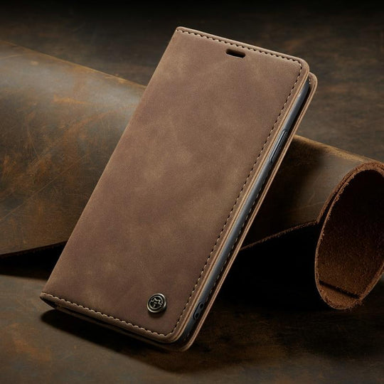 Luxury Magnetic iPhone Wallet Case