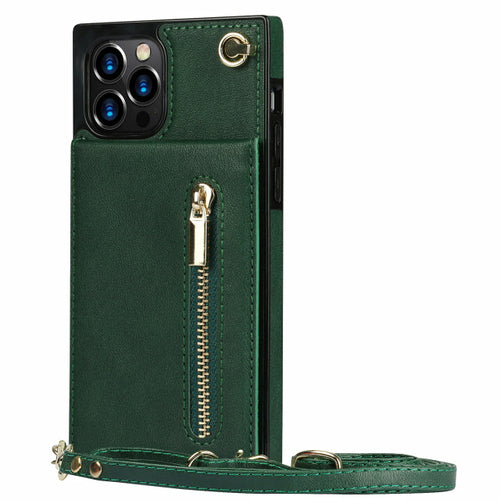 Slim Zipper Wallet Case for iPhone