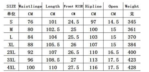 Black Pants for Men Hip Hop Rock Holes Ripped Jeans Biker Slim Fit
