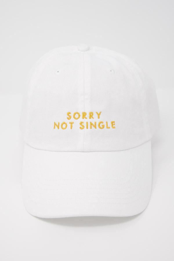 Sorry Not Single | Sorry Not Sorry - Bachelorette party dad hats